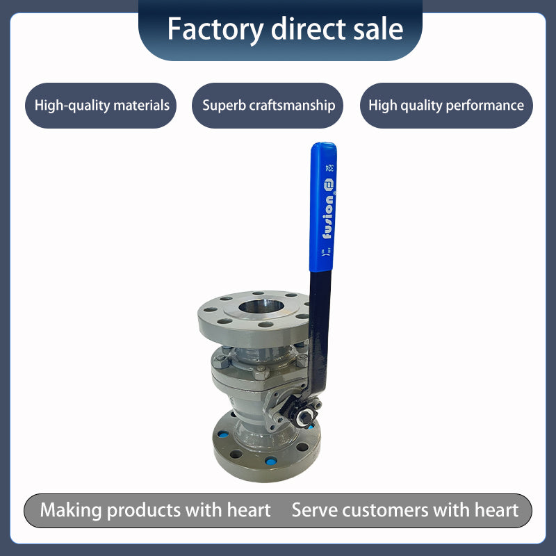 Two-piece flanged floating ball valve(Ask customer service for specific prices)Suitable for low pressure Flexible opening and closing