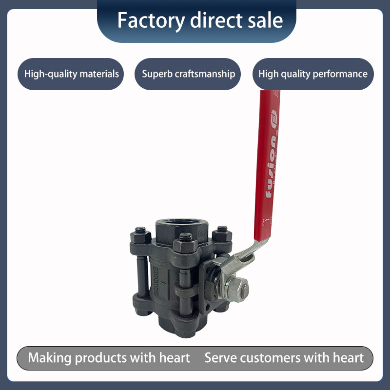 Three-piece bolted ball valve(Ask customer service for specific prices)Easy to assemble and disassemble, high pressure resistance