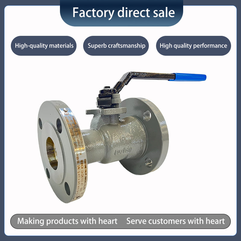 One-piece flange floating ball valve(Ask customer service for specific prices)Compact structure, integrated molding