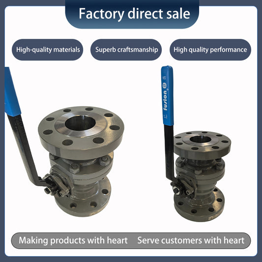 Two-piece flanged floating ball valve（Ask customer service for specific prices）Suitable for low pressure Flexible opening and closing