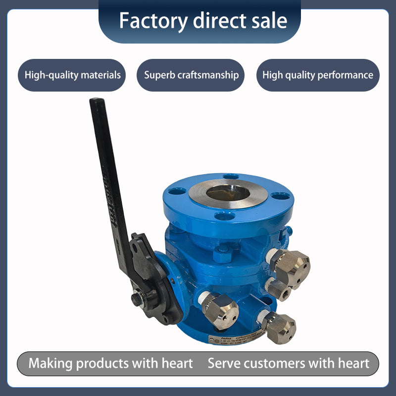Two-piece cast fixed ball valve（Ask customer service for specific prices）Cast steel material, stable structure