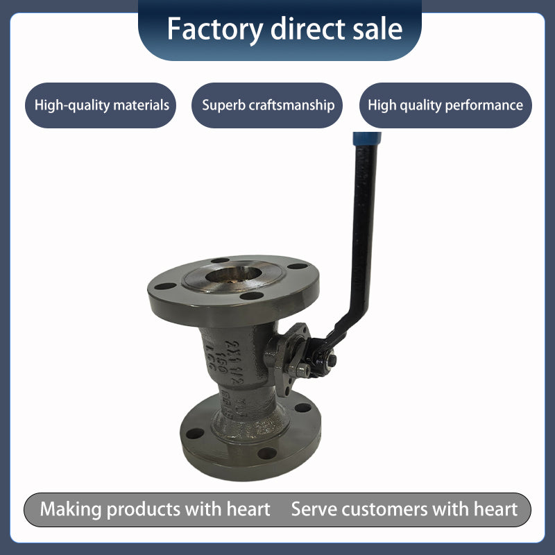 One-piece flange floating ball valve（Ask customer service for specific prices）Compact structure, integrated molding