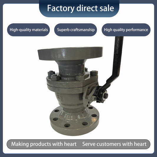 Two-piece flanged floating ball valve（Ask customer service for specific prices）Suitable for low pressure Flexible opening and closing