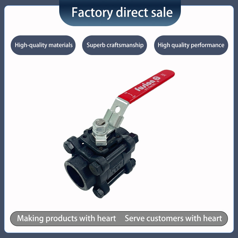 Three-piece bolted ball valve（Ask customer service for specific prices）Easy to assemble and disassemble, high pressure resistance