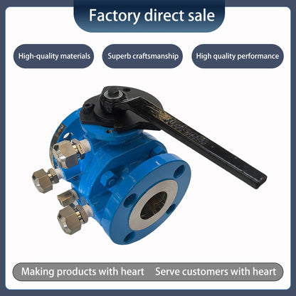 Two-piece cast fixed ball valve（Ask customer service for specific prices）Cast steel material, stable structure