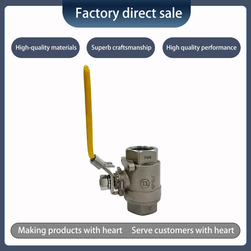 Two-piece threaded ball valve（Ask customer service for specific prices）Pressure resistance and damage resistance   Corrosion resistance and rust resistance