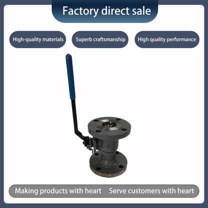One-piece flange floating ball valve（Ask customer service for specific prices）Compact structure, integrated molding