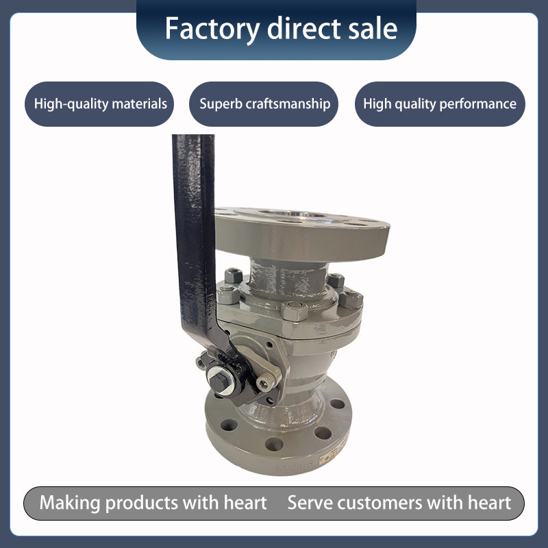 Two-piece flanged floating ball valve（Ask customer service for specific prices）Suitable for low pressure Flexible opening and closing