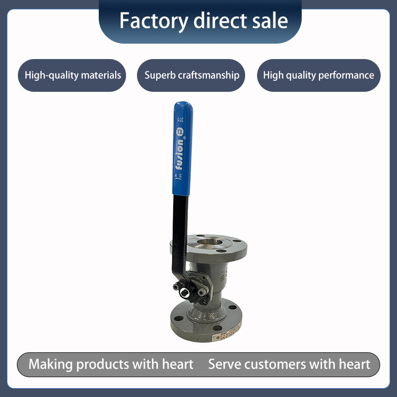 One-piece flange floating ball valve（Ask customer service for specific prices）Compact structure, integrated molding