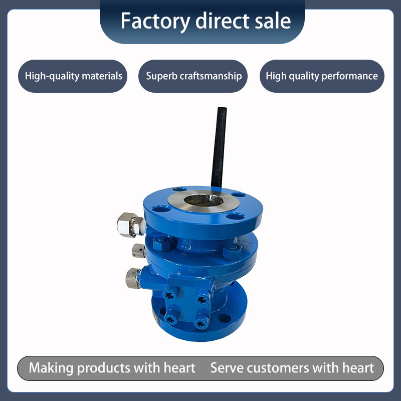 Two-piece cast fixed ball valve（Ask customer service for specific prices）Cast steel material, stable structure