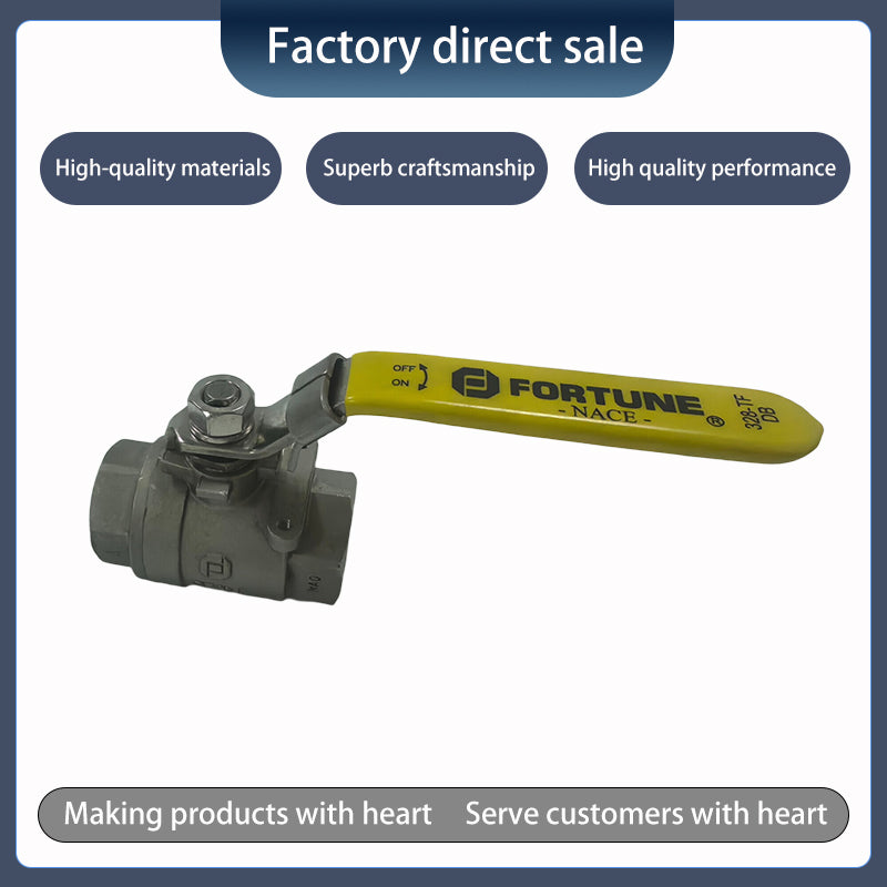 Two-piece threaded ball valve（Ask customer service for specific prices）Pressure resistance and damage resistance   Corrosion resistance and rust resistance