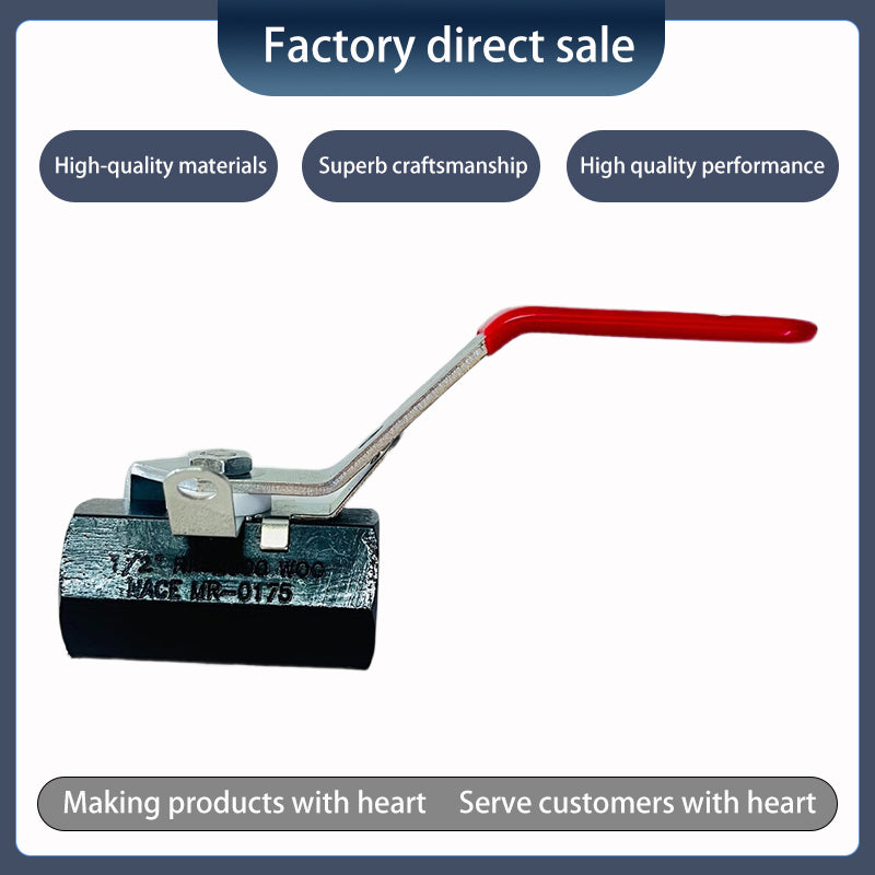 One-piece bar ball valve（Ask customer service for specific prices）Controllable flow, threaded seal
